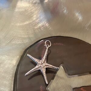 Silver Starfish Pendant